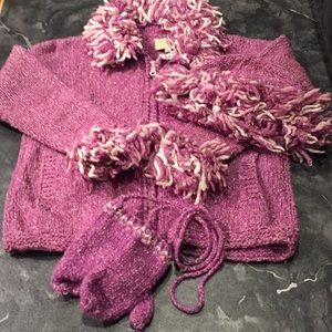 Purple Mountain 3 Piece Sweater Set